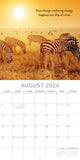 NNEDSZ Inspiration - 2024 Square Wall Calendar 16 Month Planner Christmas New Year Gift