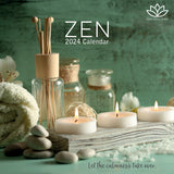 NNEDSZ Zen - 2024 Square Wall Calendar 16 Month Premium Planner Christmas New Year Gift