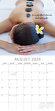 NNEDSZ Zen - 2024 Square Wall Calendar 16 Month Premium Planner Christmas New Year Gift