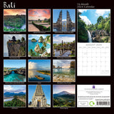 NNEDSZ Bali 2024 Square Wall Calendar 16 Months Premium Planner Christmas New Year Gift
