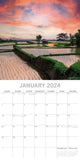 NNEDSZ Bali 2024 Square Wall Calendar 16 Months Premium Planner Christmas New Year Gift