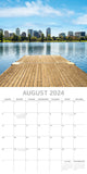 NNEDSZ Melbourne - 2024 Square Wall Calendar 16 Months Planner Christmas New Year Gift