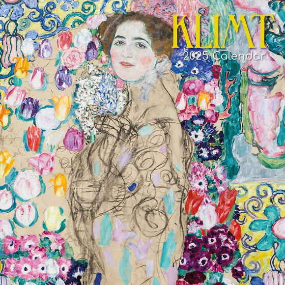 NNEDSZ Klimt - 2025 Square Wall Calendar Arts Landscapes 16 Months Premium Planner Gift