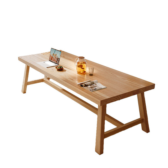 NNEDSZ 1.8M Solid Wood Dining Table Square Dining Table Dining Table Kitchen Furniture
