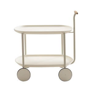 NNEDSZ Movable Modern  Trolley Small Unit Coffee Table Cart Storage Sofa Side Table with Wheels