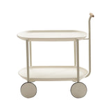 NNEDSZ Movable Modern  Trolley Small Unit Coffee Table Cart Storage Sofa Side Table with Wheels