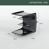 NNEDSZ Movable Coffee Table Sofa Side End Table Bedside Modern Furniture