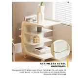 NNEDSZ Movable Coffee Table Sofa Side End Table Bedside Modern Furniture
