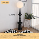 NNEDSZ Retro Roman Living Room Floor Lamp Bedroom Art Sense Medieval