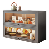 NNEDSZ NEW Kitchen Acrylic Cup Storage Cabinet, Table Top Cup Storage Box, Tea Cup Rack