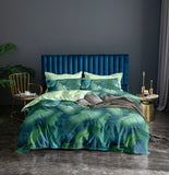 NNEDSZ Kalena Leaves Quilt Cover Set - Super King Size