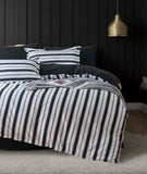 NNEDSZ Ascar Striped Quilt Cover Set - Super King Size