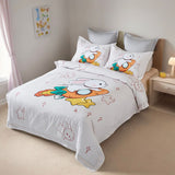 NNEDSZ Rabbit Kids Quilt Cover Set - Double Size