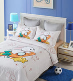 NNEDSZ Rabbit Kids Quilt Cover Set - Double Size