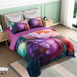 NNEDSZ Kaie Floral Quilt Cover Set - King Size
