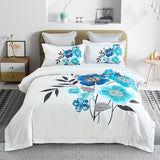 NNEDSZ Braithe Floral Quilt Cover Set - King Size