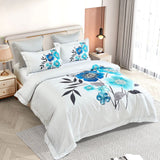 NNEDSZ Braithe Floral Quilt Cover Set - King Size