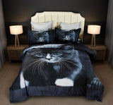 NNEDSZ Cat Quilt Cover Set - King Size