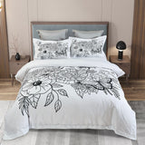 NNEDSZ Viene Floral Quilt Cover Set - Queen Size