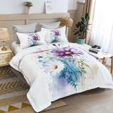 NNEDSZ Marrea Floral Quilt Cover Set - Queen Size