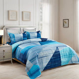 NNEDSZ Mondrian Quilt Cover Set - Queen Size
