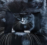 NNEDSZ Cat Quilt Cover Set - Queen Size