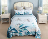 NNEDSZ Tropical Quilt Cover Set - Super King Size