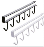 NNEDSZ Under Cabinet Hanger 6 Hooks