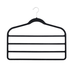 NNEDSZ 3pcs Velvet Clothes Hangers Grey