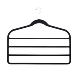 NNEDSZ 3pcs Velvet Clothes Hangers Grey