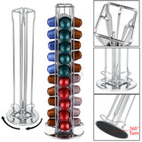 NNEDSZ Rotating Nespresso Coffee Capsules Holder
