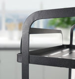 NNEDSZ Magnetic Kitchen Fridge Storage Rack Double Layer