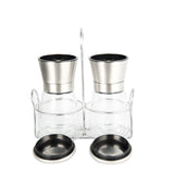 NNEDSZ Salt and Pepper Grinder Set