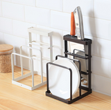 NNEDSZ Knife & Chopping Board Shelf Stand White