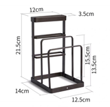 NNEDSZ Knife & Chopping Board Shelf Stand White