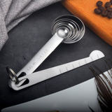 NNEDSZ 7pcs Stainless Steel Measuring Spoons