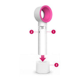 NNEDSZ Portable Bladeless Hand-held Cooler Mini Fan