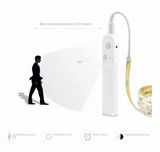 NNEDSZ Motion Sensor LED Strip Light 2m cool white
