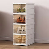 NNEDSZ Foldable Storage Shoe Box - 4 Layers