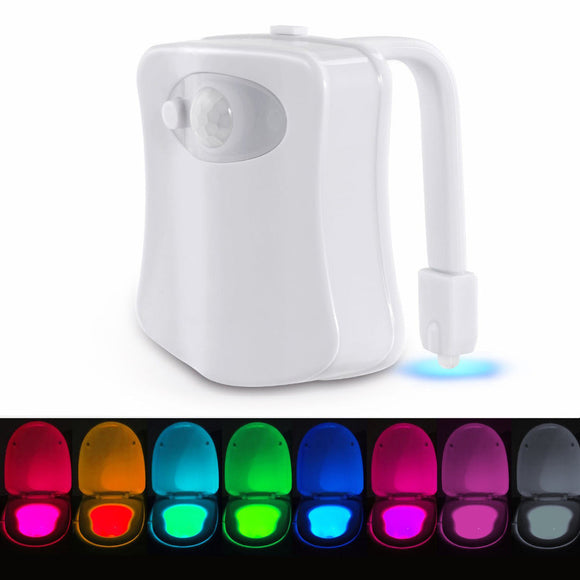 NNEDSZ 2X LED Toilet Bathroom Motion Night Light