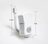 NNEDSZ 2X LED Toilet Bathroom Motion Night Light
