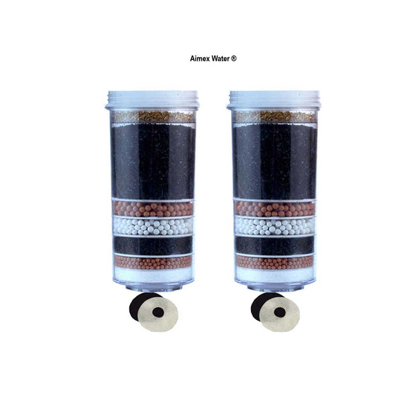 NNEDSZ Aimex 8 Stage Water Filter Cartridges x 2