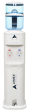 NNEDSZ Luxurious White Free Standing Hot and Cold-Water Dispenser with Filter Bottle and LG Compressor