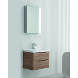 NNEDSZ Ancona wall hung bathroom vanity 600mm White Oak
