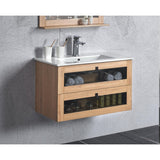 NNEDSZ Manhattan wall hung bathroom vanity