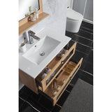 NNEDSZ Manhattan wall hung bathroom vanity