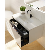 NNEDSZ Prado wall hung bathroom vanity 750mm Gloss White