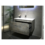 NNEDSZ Prado wall hung bathroom vanity 750mm Maple Oak