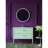 NNEDSZ Marmo Round LED Bathroom Wall Mirror