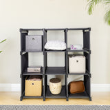 NNEDSZ Storage Organizer, 9 Cubes, Wardrobe Closet Storage Shelves